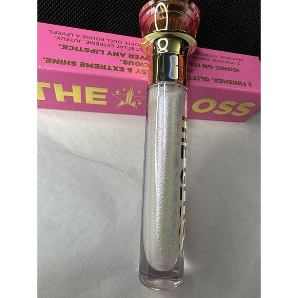 Brand new! Jeffree Star The Gloss ICE COLD BNIB NWT Shimmer Glitter - Picture 5 of 5